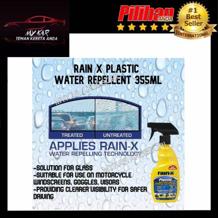 RAIN X Plastic Water Repellent 355ml Lazada