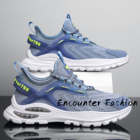 Encounter Fashion  รองเท้าผ้าใบผู้ชาย รองเท้ากีฬาผช รองเท้าแฟชั่นผู้ชาย ใส่สบาย 2023ใหม่ XYD2393B3D 39Z230926