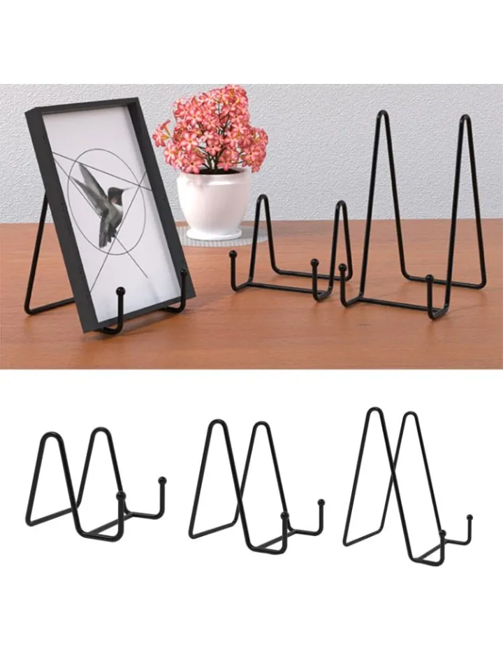 Plate Stands for Display Iron Easel Display Stand Holder Metal