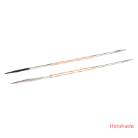 Heishada 1ชิ้นมีดรางน้ำสำหรับขุดเครื่องปั้นดินเผาเข็มเหล็กเจาะและตัดโคลน DIY เซรามิกประติมากรรมซ่อมแซมแกะสลักเครื่องมือสร้างแบบจำลองหยาบ