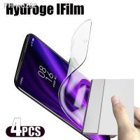 4PCS Curved Hydrogel Film for Xiaomi Redmi Note 10 9 Pro 10S 8T Screen Protector for Redmi 9 9T 9A 9C 7 8 7A 8A k40 Pro Film