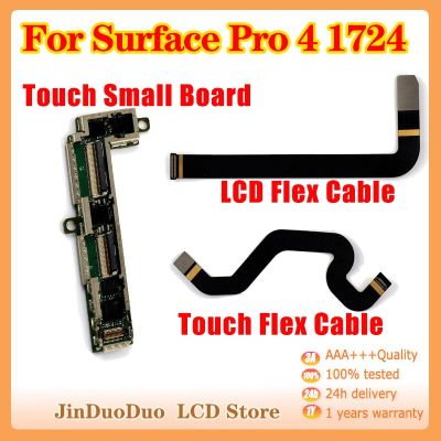ของแท้สำหรับ Microsoft Sur Pro4 1724 Touch Pro 4 1724ขั้วต่อ LCD Flex อะไหล่กระดานควบคุมขนาดเล็ก