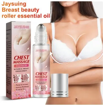 Women Breast Enhancement Massage Essential Oil Ball Bearing Female