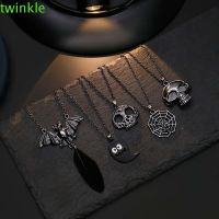 Twinkle1 สร้อยคอโชคเกอร์จี้รูปค้างคาวสไตล์เกาหลีเครื่องประดับแฟชั่น Unisex 5211028✔✐✵