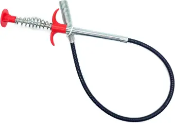 Flexible Spring Steel Grabber Claw Tool for Drain With Extendable Metal  Hook