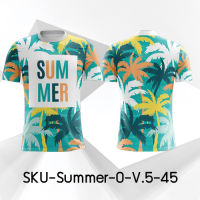 BAYZA เสื้อวิ่ง Summer เสื้อกีฬา เสื้อออกกำลังกาย ลายดอกV.5