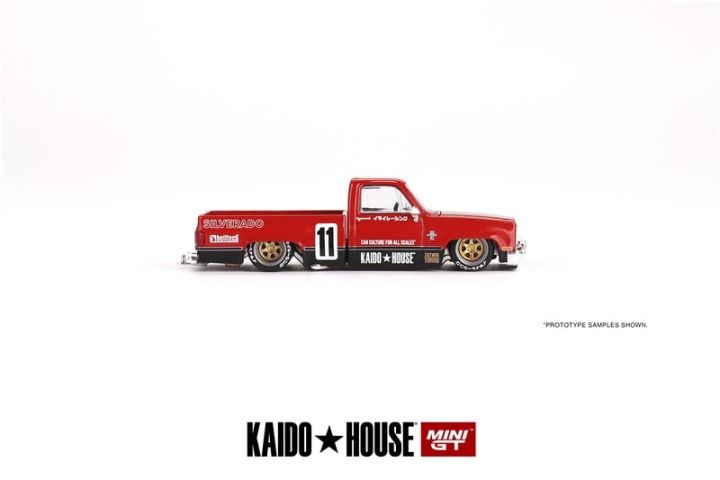 pre-order-kaido-house-x-mini-gt-silverado-pickup-truck-kaido-v1-red-11-diecast-model-car