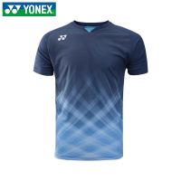 （ALL IN STOCK 2023）  Yonex summer badminton clothing sports suit men and women quick-drying short-sleeved breathable shirt jersey competition team uniform