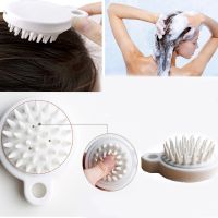 Soft Silicone Hair Brush Massage Comb Head Cleaning Scalp Untangling Hair Makes Hair Smooth Stimulates Hair Growth Brushes