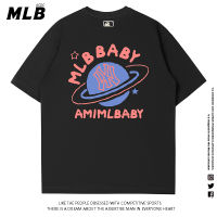 ACDC MLB Planet เสื้อยืดแขนสั้น 2023 ฤดูร้อนใหม่ชายและหญิงรุ่นคู่ Yankees Cotton เสื้อยืดแขนสั้น