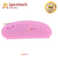 iRemax เม้าส์ไร้สาย รุ่น Slim Wireless Mouse Mice 2.4Ghz 1600dpi - Black