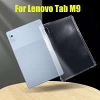 M9เคสโทรศัพท์ Lenovo แท็บ (9.0 ") กันกระแทกซิลิโคน TPU นิ่มป้องกันหนังแท็บฝาครอบสำหรับ Lenovo โปร่งใส M9 HD 2022 TB310F