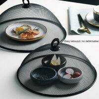 【hot】 Food Cover with Handle Fresh-Keeping Iron Table Mesh Tools Utensils