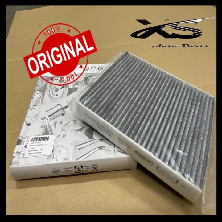 💯ORIGINAL💯 AUDI / VOLKSWAGEN CABIN AIR FILTER / AIR COND FILTER( CARBON