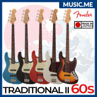 กีตาร์เบส Fender Traditional II 60s Jazz Bass Made in Japan I ผ่อน0% นาน10เดือน