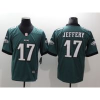 【NOV】 NFL Philadelphia Eagles 17 Alshon Jeffery 20 Brian Dawkins Blue Black White Player Football Jersey