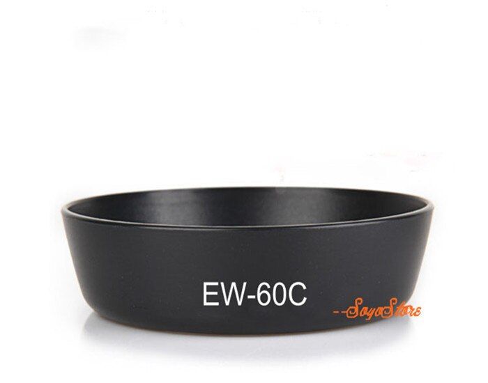 EW-60C ฮูด Ew60c 58มม. สำหรับ Canon EOS 550D 650D EF-S EF 18-55Mm และ55-250Mm