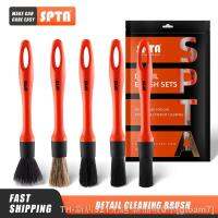 hot【DT】✾✷  (Single Sale) SPTA Car Detailing Boar Hair Brushes Set for Air Vents Engine Bays Dashboard   Wheels Cleaning