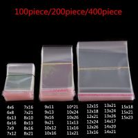 【DT】 hot  60Size Transparent self-adhesive Small OPP Plastic Bags Jewelry Gift Packing Self Adhesive Cookie Candy Packaging Cellophane Bag