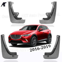 ด้านหน้าด้านหลัง Mudflap สำหรับ Mazda CX-3 2016 ~ 2019 CX3 CX 3 2017 2018 Fender Mudguard Mud Flaps Guard Splash Flap Mudguards อุปกรณ์เสริม