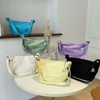 COD SDFERTGEYER Candy Color Hobo Bags School Sling Bag Korea Style Shoulder Bags Canvas Travel Tote Handbag Shoulder Crossbody Bags for School Traveling