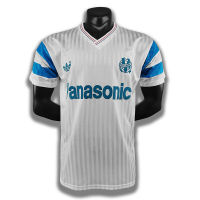 90/91 Marseille Home Jersey Football Retro Soccer Shirt S-XXL