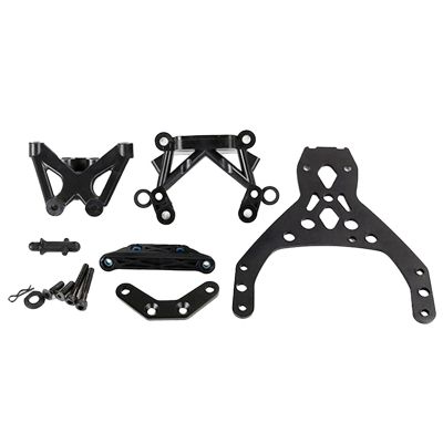 Front Tower Bulkhead Support Kit for HPI Rovan King Motor Baja 5B Dirt Buggy RC Car Toy Parts