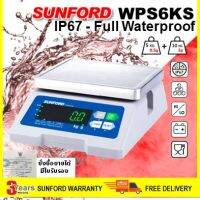 SUNFORD WPS10KS เครื่องชั่งดิจิตอล กันน้ำ 100% IP67 ขนาด 6 กิโลกรัม ละเอียด 0.5g/1g จอ LED มีใบรับรอง งานผลิต ตาชั่งกันน้ำ กิโลกันน้ำ Sunfordthai