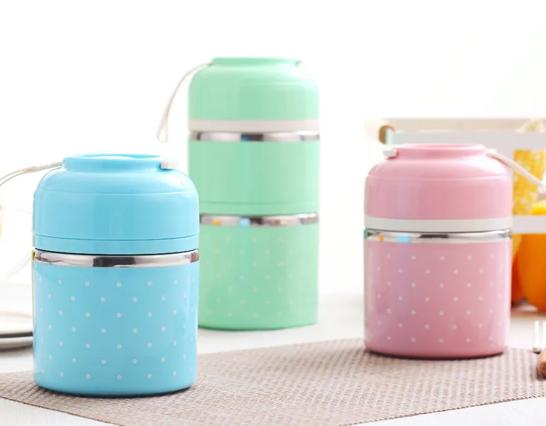 WORTHBUY Cute Japanese Lunch Box for Kids Portable Outdoor