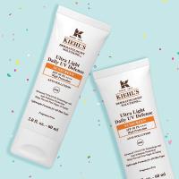 ขนาดใหญ่60มล.! Kiehls Ultra Light Daily UV Defense SPF50/PA+++ สีส้มสำหรับผิวธรรมดา