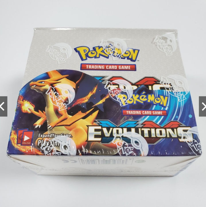 315 ชิ้นโปเกมอน TCG: EVOLUTIONS พันธบัตรบูสเตอร์กล่องเกมการ์ด | Lazada ...