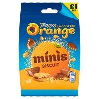 ?Import food? (1 Pc) Terrys Chocolate Orange Minis Biscuit 90g  เทอร์รี่ช็อกโกแลต มินิบิสกิตรสส้ม 90กรัม