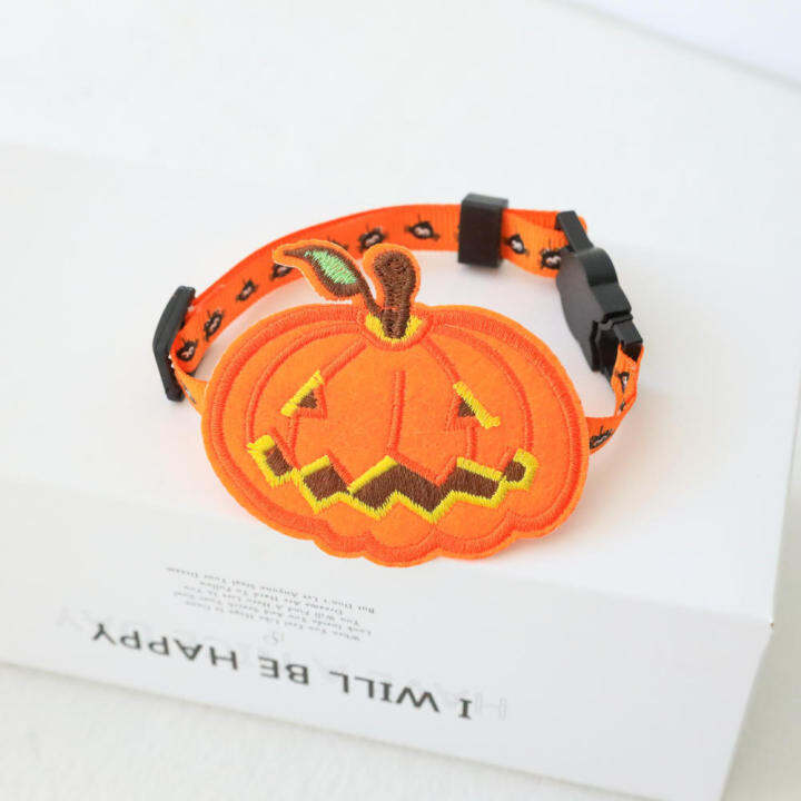 halloween-dog-collar-with-bell-pumpkin-themed-pet-accessories-kitty-dog-collar-with-bell-safety-buckle-pet-collar-pumpkin-patterned-dog-collar