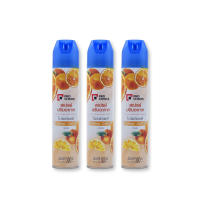 [พร้อมส่ง!!!] โปรช้อยส์ สเปรย์ปรับอากาศ กลิ่นส้ม 300 มล. x 3+1 กระป๋องPro Choice Air Freshener Spray Orange Scent 300 ml x 3+1 pcs