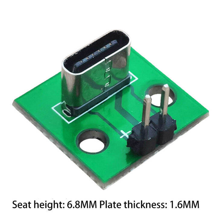 pcbfun-usb-ชนิด-c-เบรคเอาท์บอร์ดอนุกรมพื้นฐานประเภทคอนเนคเตอร์ตัวเมียฝ่าวงล้อมบอร์ดคอนเวอร์เตอร์-pcb