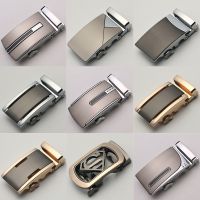 3.5Cm Lebar Mewah Merek Desainer Pria Sabuk Gesper Mewah Kualitas Desainer Belt Mens Aksesoris Perak Emas Belt Buckle