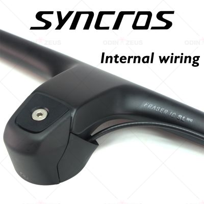 Syncros Full Carbon IC SL WC 740-780mm MTB Integrated Cockpit Handlebar -20° BMX Racing Bike UD Matte Bike Handle Bars