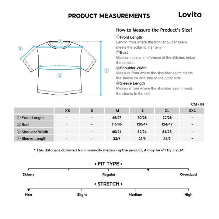 lovito-เสื้อเบลาส์ลำลอง-แขนสั้น-ลายวสัตว์-สำหรับผู้หญิง-lna12101-สีแอปริคอท