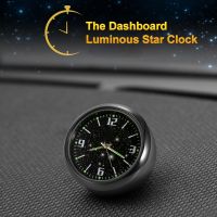 ∈ Luminous Auto Gauge Clock Mini Car Air Vent Waterproof Quartz Clock with Clip Air Outlet Watch Clock For Styling Car Accessories