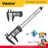 Vastar 6 นิ้ว 150 มิลลิเมตรอิเล็กทรอนิกส์ดิจิตอลคาลิปเปอร์ไม้บรรทัดคาร์บอนไฟเบอร์คอมโพสิตเวอร์เนีย