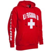 And 3 Side Lifeguard Man Hoodie Sweatshirt Red Life Guard New XXS-6XL