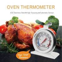 ∋ Oven Thermometer Accurate 50-300°C/100-600°F Grill Fry Chef Smoker Gauge Stainless Steel Thermo Meter Kitchen Cooking Baking