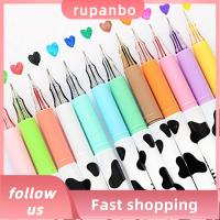 RUPANBO039392692 12ชิ้นปากกาหมึกเจลหมึกหลากสีสัน0.5มม. พิมพ์ปากกาลายวัวนมปากกาเรียบสำหรับซัพพลายเออร์สำนักงานปากกาเพชรน่ารัก