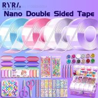 Nano Tape Kneading Blowing Bubble Full Set Of Nano Tape Double-sided Tape Paste Blowing Bubble Decompression Toy Sticker Tape Adhesives Tape