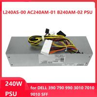 240W Chassis Power Supply for Dell OptiPlex 390 790 990 3010 7010 9010 SFF Small Chassis AC240AM-01