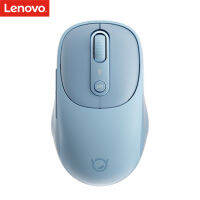 Lenovo Xiaoxin PLUS BT Mouse ปุ่มปิดเสียงเสียงแบบพกพาออกแบบตามหลักสรีรศาสตร์เกมสำนักงาน Universal Charging Mouse