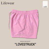 Selff.stores -  MOOD FOR SELFF WITH LOVESTRUCK(PINK) - กางเกงขาสั้น กางเกงสีชมพู กางเกงขาสั้นผู้ชาย / short men