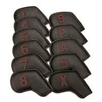 Golf Iron Head Cover Iron Wedge Cover/Golf Club Covers PU Leather Waterproof No.4/5/6/7/8/9/P/S/A/L