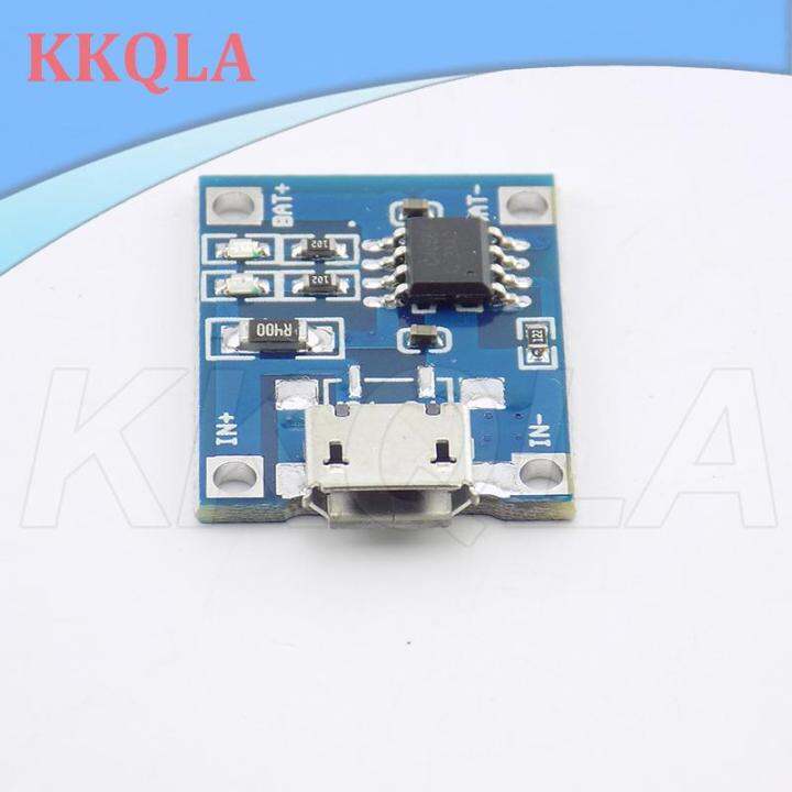 qkkqla-5pcs-tp4056-micro-usb-5v-1a-18650-module-charging-board-functions-li-ion-lithium-battery-charger-for-arduino-diy-kit