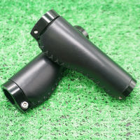 Bicycle Leather Grip Black Leather Anti-slip Handlebar Grip Dead Fly Bicycle Grip Bicycle Accessories Wholesale Bicycle Grip